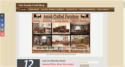 Desktop Screenshot of ourfamilycraftshop.com